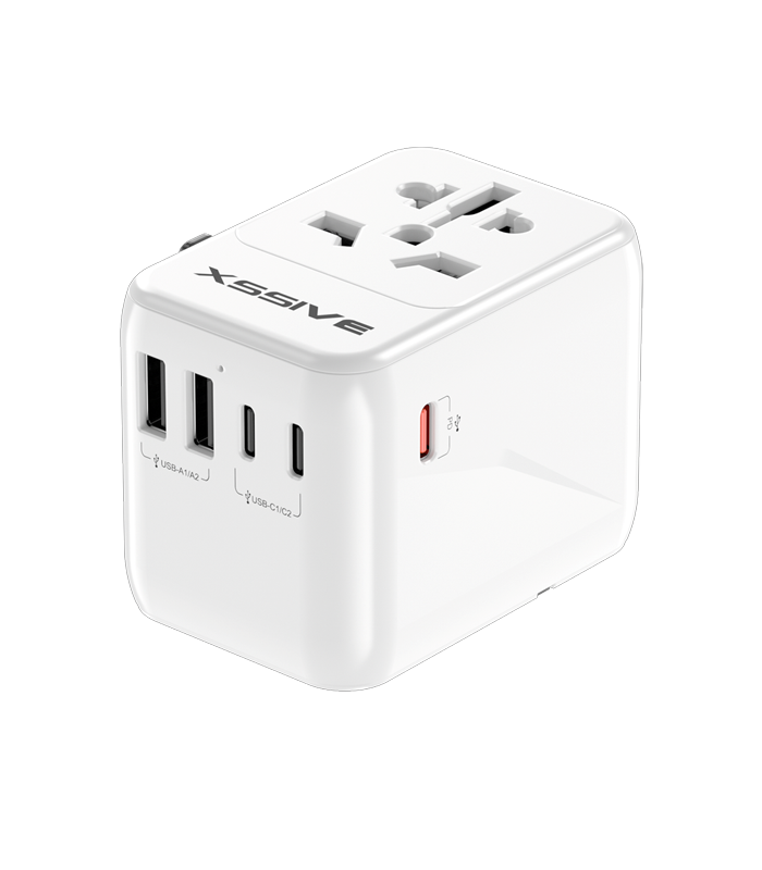 Xssive Worldwide Adapter 35W PD XSS-TR4W - Wit