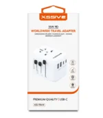 Xssive Worldwide Adapter 35W PD XSS-TR4W - Wit