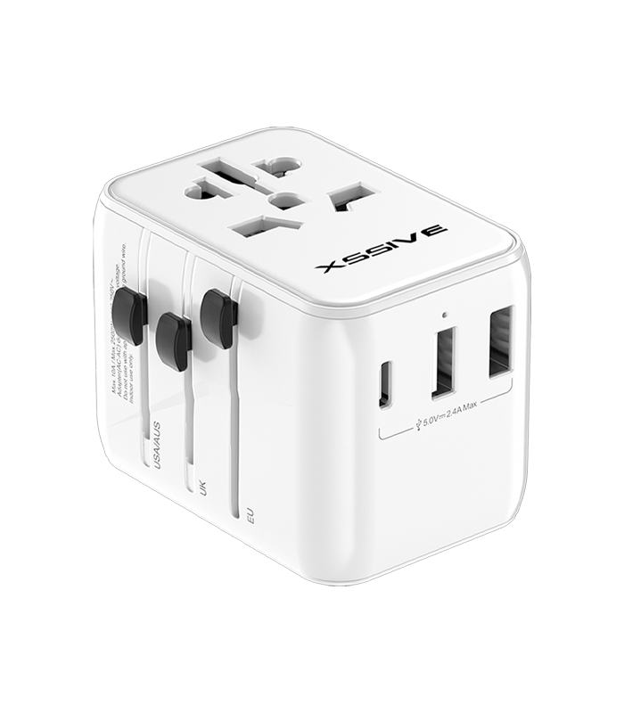 Xssive Worldwide Adapter XSS-TR3W - Wit
