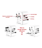 Xssive Worldwide Adapter XSS-TR3W - Wit