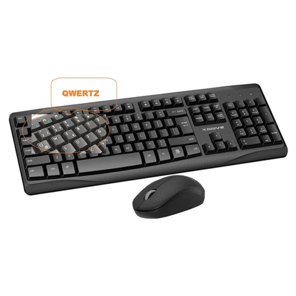Xssive XSS-KMSET1 QWERTZ Wireless Keyboard+Mouse Set