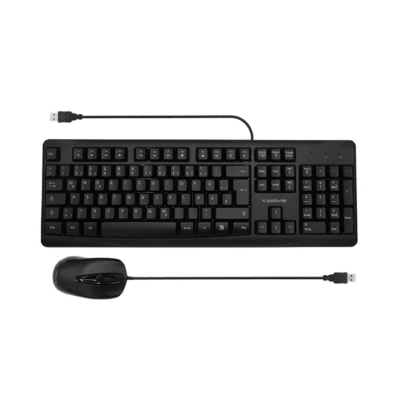 Xssive XSS-KMSET2 WIRED Keyboard & Mouse Combo QWERTZ