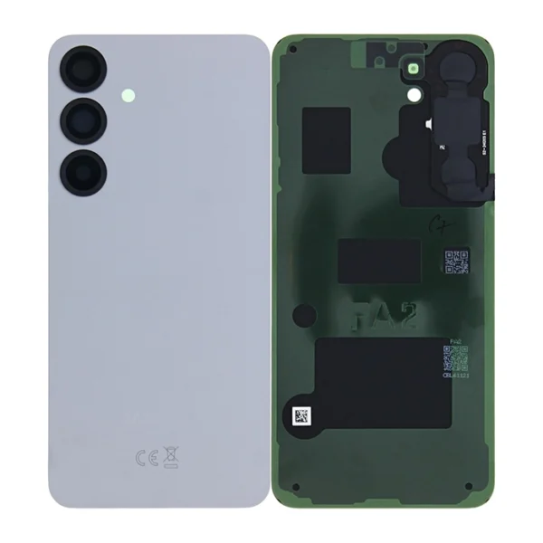 Samsung Galaxy S25 Plus Back Cover With Lens Service Pack - Silver Shadow