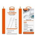 Xssive Braided USB-A to Micro Cable 1m XSS-BR-AM-W-1M - Wit - Image 2