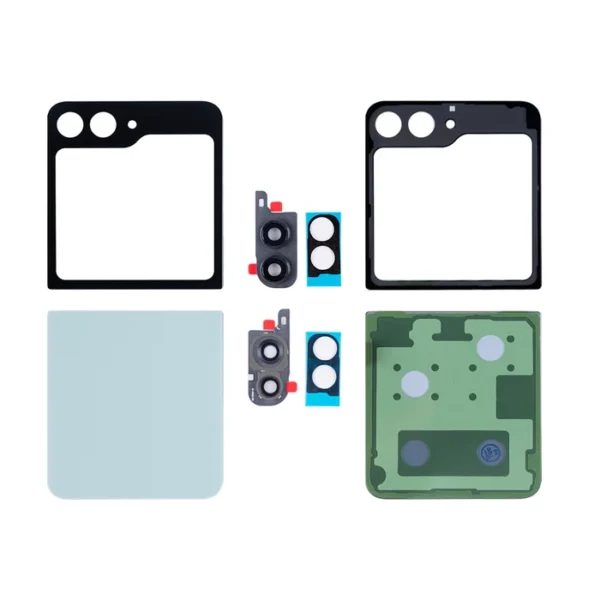 Samsung Galaxy Z Flip5 Back Cover Set Green With Lens OEM