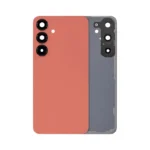 Samsung Galaxy S25 Plus Back Cover With Lens OEM- Coral Red