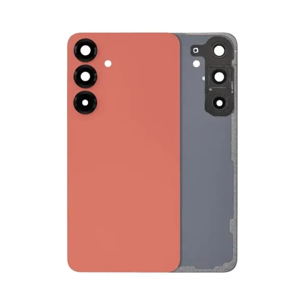 Samsung Galaxy S25 Plus Back Cover With Lens OEM- Coral Red