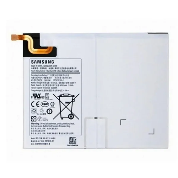 Samsung Galaxy Tab A 10.1 2019 (SM-T510 SM-T515) Replacement Battery EB-BT515ABU - 6150mAh OEM