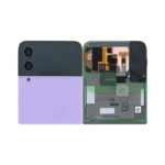 Samsung Galaxy Z Flip 4 Outer LCD Display And Battery Cover Bora Purple Pulled