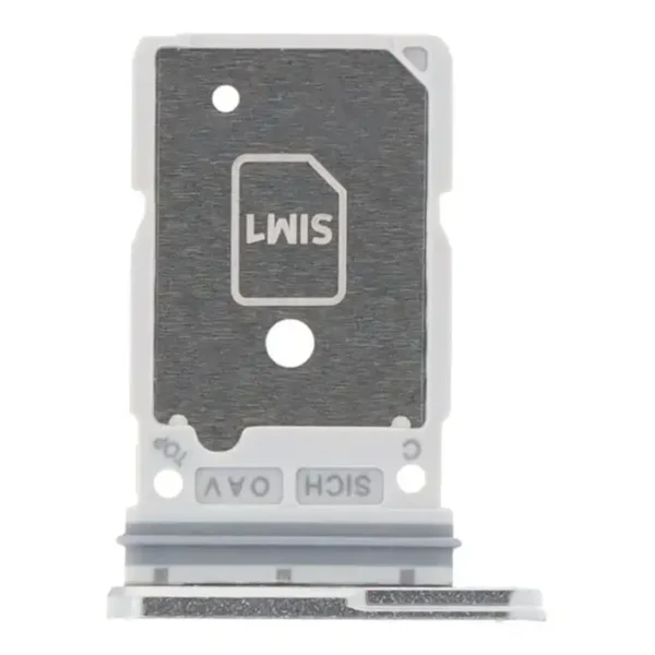 Samsung Galaxy S25 Ultra Dual Sim Holder - Titanium White Silver