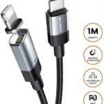 Xssive 30W Magnetic Cable for USB-C to 8-Pin XSS-MCS03 CL