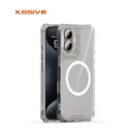 Xssive Anti Shock Case voor Magsafe iPhone 16 Plus - Clear