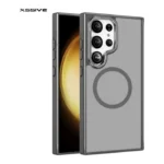 Xssive Back Case voor Magsafe Galaxy S24 Ultra - Grijs