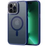 Xssive Back Case voor Magsafe iPhone 13 Pro - Blauw