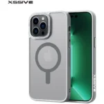 Xssive Back Case voor Magsafe iPhone 16 Pro Max - Grijs
