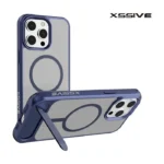 Xssive Back Case voor Magsafe with STAND2 iPhone 11 - Blauw