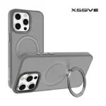 Xssive Back Case voor Magsafe with Stand iPhone 16e - Grijs