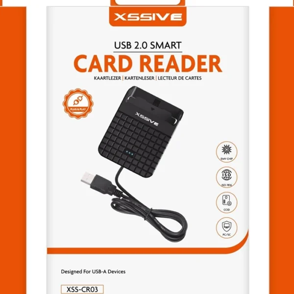 Xssive USB-2.0 Smart Card Reader XSS-CR03