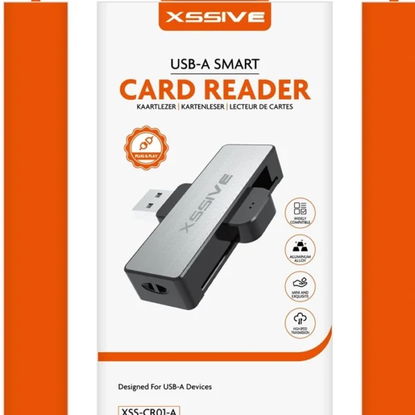 Xssive USB-C Smart Card Reader XSS-CR02-C