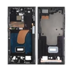 Galaxy S23 Ultra Complete Middel Frame Only Phantom Black OEM