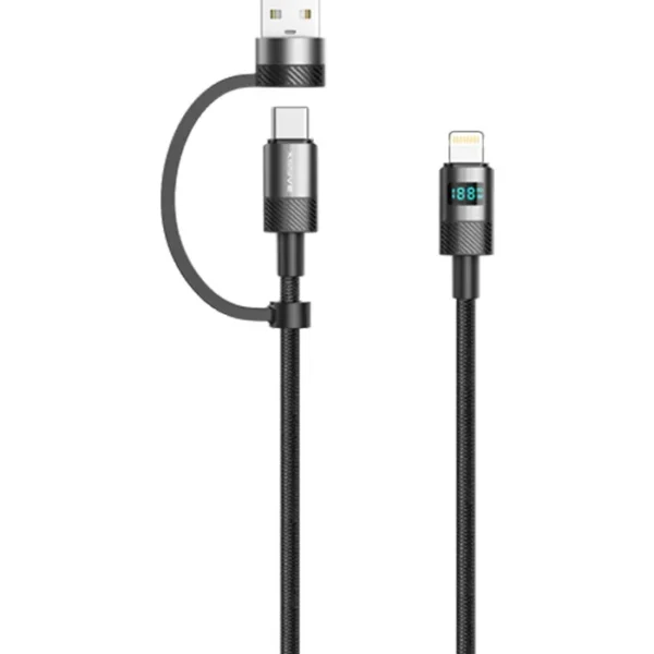 Xssive 2in1 PD Fast Charging Cable XSS-LCA-1.2m