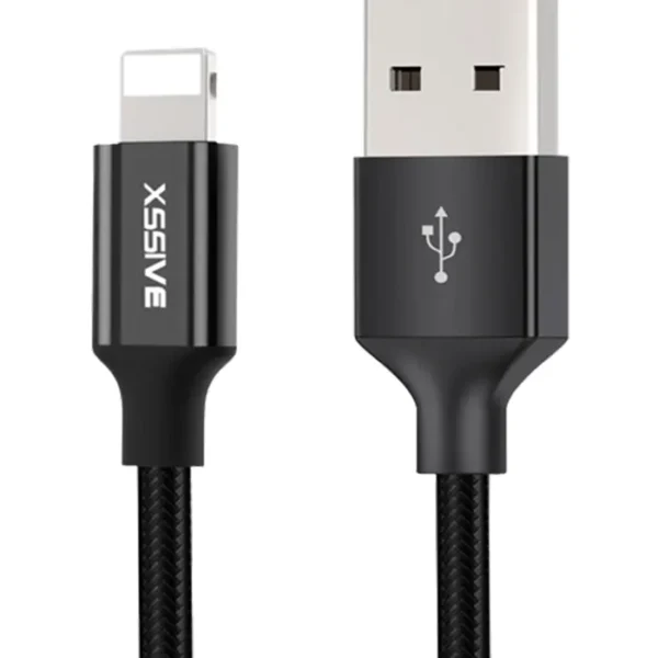 Xssive Braided USB Cable for iPhone 3m