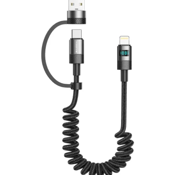 Xssive Stretchable 2in1 Cable XSS-SC-LCA 1.5m