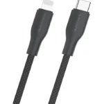 Xssive TPE Braided Cable 27W USB-C to 8-Pin 30cm XSS-TPEBR30CL - Zwart