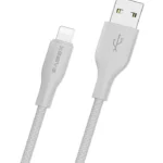 Xssive TPE Braided Cable for iPhone 30cm XSS-TPEBR30L - Wit