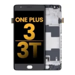 OnePlus 3, 3T LCD Display With Frame OEM - Black