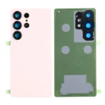 Samsung Galaxy S25 Ultra Back Cover With Lens OEM – Titanium Pink Gold