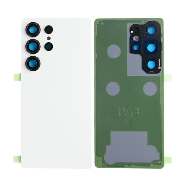 Samsung Galaxy S25 Ultra Back Cover With Lens OEM – Titanium White Silver