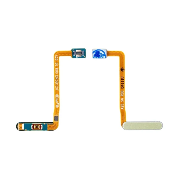 Samsung Galaxy A25 5G A256B Fingerprint Sensor And Power Flex OEM - Personality Yellow