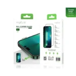 Rixus Clear HD Full Curved Edge Tempered Glass For iPhone 16 Plus