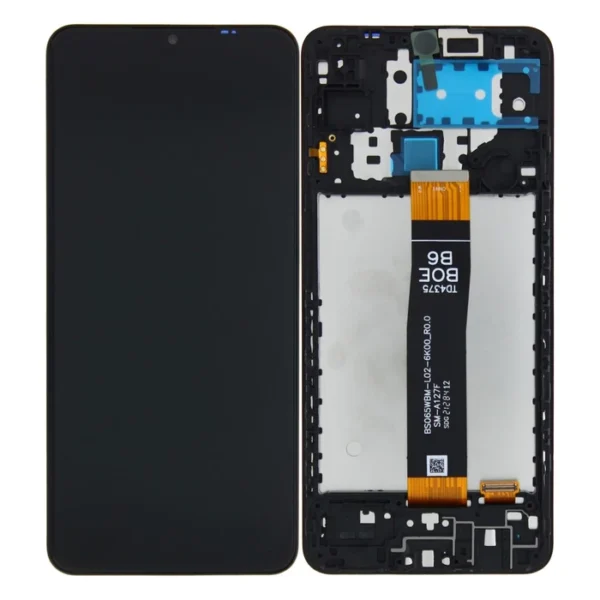 Samsung Galaxy A12s Nacho LCD Display With Frame Full OEM Black