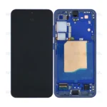 Samsung Galaxy S25 LCD Display With Frame Navy Service Pack