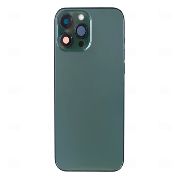 For iPhone 13 Pro Max Complete Housing incl. All Small Parts Without Battery & Back Cam Alpine Green