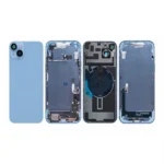 For iPhone 14 Plus Complete Housing Incl. All Small Parts Without Battery And Back Camera Blue