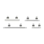 For iPhone 16e,17e Power Volume Mute Buttons White