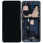 Samsung Galaxy S20 Ultra LCD Display With Frame Cosmic Black SOFT-OLED