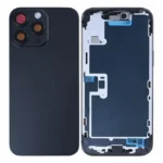 For Apple iPhone 16 Pro Max Housing With Small Parts Black Titanium Pulled