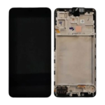 Samsung Galaxy A17 LCD Display With Frame Black Soft OLED