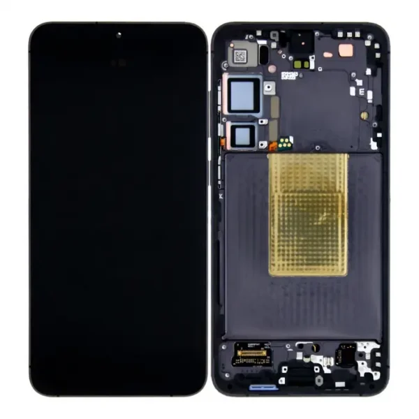 Samsung Galaxy S24 Plus LCD Display With Frame Onyx Black Service Pack Pre-Assembled