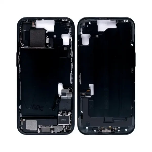 For iPhone 15 Middle Frame Black
