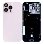 For Apple iPhone 16 Pro Max Back Glass With NFC and Frame Desert Titanium Pulled