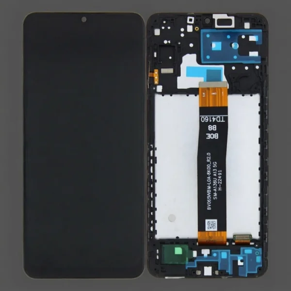 Samsung Galaxy A13 5G LCD Display With Frame Black Full OEM