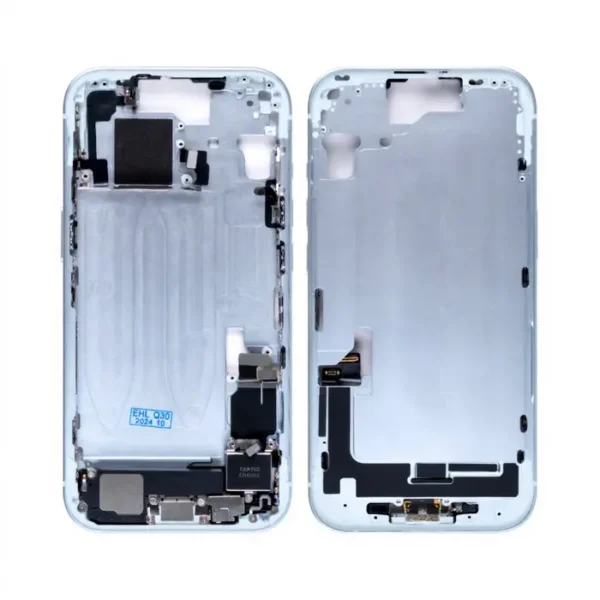 For iPhone 15 Middle Frame Blue