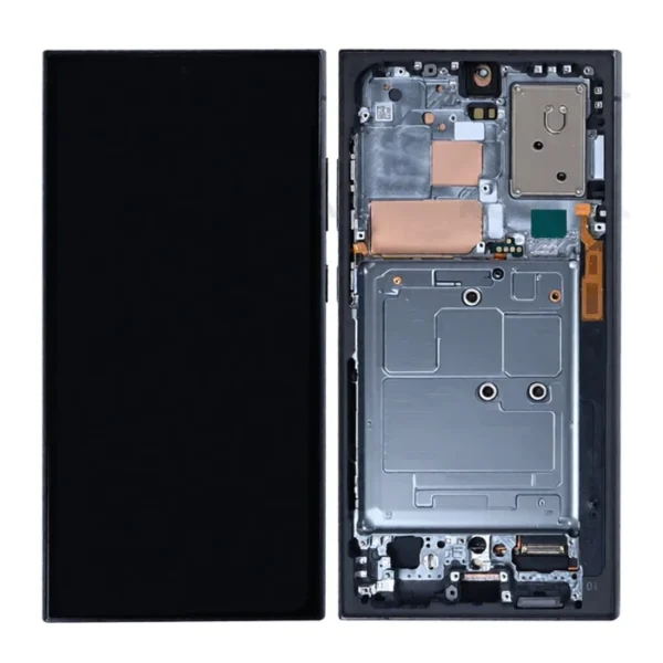 Samsung Galaxy S24 Ultra LCD Display With Frame Soft OLED Titanium Black