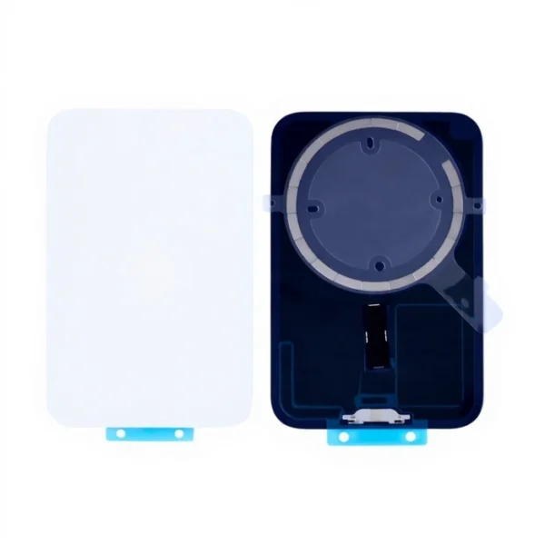 For Apple iPhone 17 Pro Max Back Glass With Magnet Silver