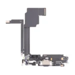 For Apple iPhone 15 Pro Max Charging Flex Blue Titanium Pulled